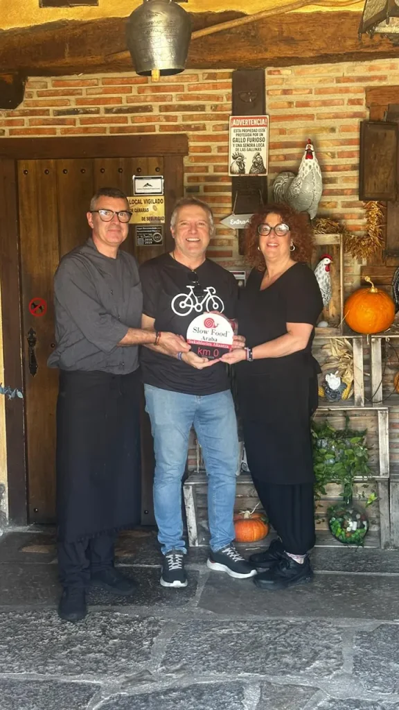 Slow Food Araba reconoce a Taberna La ERA en Escota